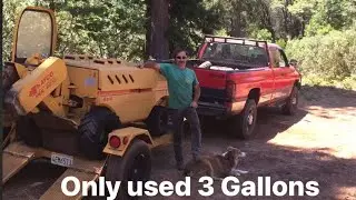 Made $1,000 bucks and only burned 3 gallons of diesel