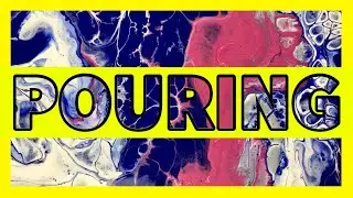 FLUID PAINTING (Pouring con la técnica del Open Cup)