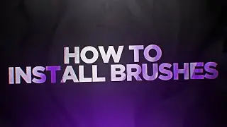 Quick Tip: How to Install a Brush Preset - Photoshop CC Tutorial (Brush Pack in Desc.)