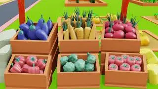Caterpillar and tractor Tyoma on the Farm - Cartoon for children