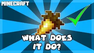MINECRAFT | What Does Golden Carrot Do?