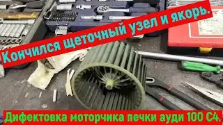 Ауди 100 С4. Кончились щётки.(Черный дельфин).