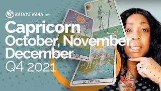 CAPRICORN FORECAST  2021  💝 OCTOBER 🌷 NOVEMBER 🌺 DECEMBER 🍄 🌹TAROT HOROSCOPE PSYCHIC READING 💫