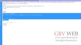 PHP Basic Tutorial 6 Working with Predefined variables (By Gowtham Raj | gowthamraj.in | GRVWEB)