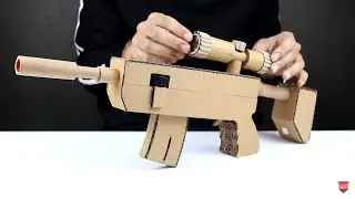 How to Make Cardboard Gun that Shoots Bullets