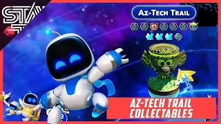 Astro Bot - Az-Tech Trail Collectables Locations