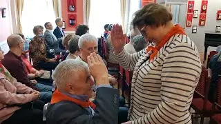 Горнист трубит построение. РВ ТВ