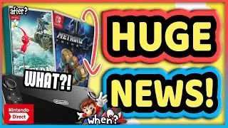 NEW Nintendo Direct RUMOR! | NO Nintendo Switch 2 / Switch Pro IN 2023 Says Nintendo