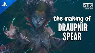 God of War Ragnarok: Draupnir Spear & Ring Cut Scene Mermaid