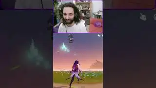 A Fly In My Tea 🤣 Can't Touch This! ~ Genshin Impact #shorts Crystal Cores Serenitea Pot
