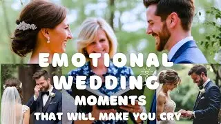 Emotional Wedding Moments Compilation 💕 First Looks, Grooms crying & everything! You will cry 😭