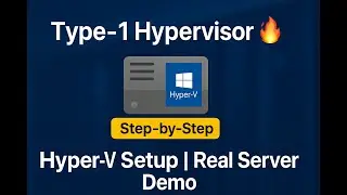 Hyper V Installation on Microsoft Server 2022 | 2019 | 2016 #virtualization #datacentersolutions