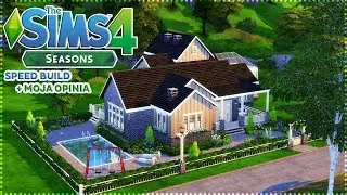 🌸☀ The Sims 4 CZTERY PORY ROKU Speed Build + Moja Opinia 🍁❄