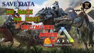 HOW TO INSTALL ARK SURVIVAL EVOLVED MOBILE SAVE DATA IN YOUR DEVICE // FREE AMBER💥