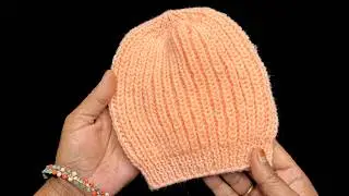659- Simple Baby Cap Knitting in Easy Design for Beginners | सिम्पल और आसान टोपी बनाये बच्चो के लिए