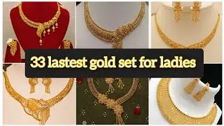 33 Gold necklace design for girls