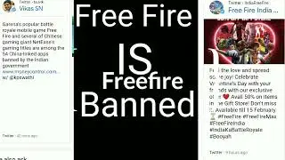 Is Free Fire banned in India?  #freefire