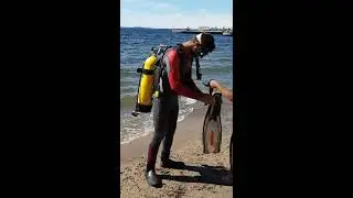 Scuba diving in Parry Sound