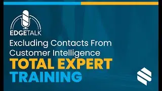 Total Expert - Excluding Contacts from Customer Intelligence