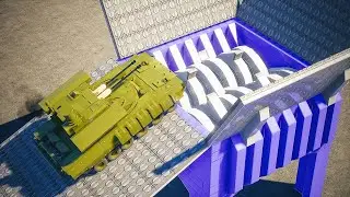 Shredding Lego Tanks - Brick Rigs