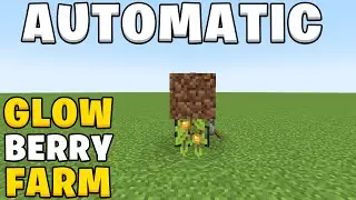 Minecraft 1.21 Glow Berry Farm Tutorial
