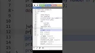 Code to count number of digits in C