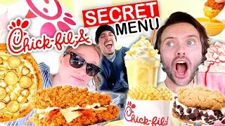 Tasting VIRAL CHICK-FIL-A Secret Menu!!!