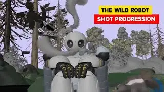 The Wild Robot Shot Progression | Animation Breakdowns | 3D Animation Internships
