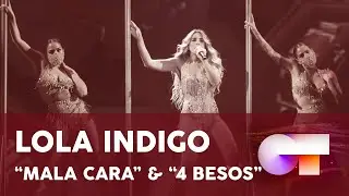 "MALA CARA" & "4 BESOS" - LOLA INDIGO | GALA FINAL | OT 2020