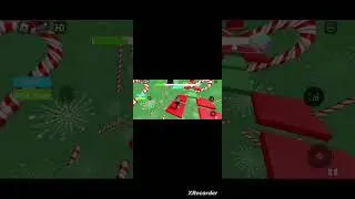 прохожу Christmas obby❤( упал всего лишь два раза😱)