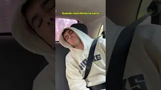 QUANDO VOCÊ DORME NO CARRO 😂