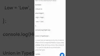 What Are Enum & Union In Typescript