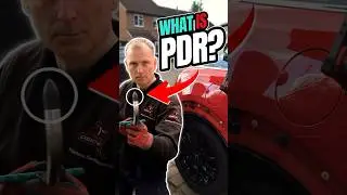 THIS is PAINTLESS DENT REMOVAL! (PDR) |  #pdr #shorts