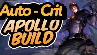 Auto-Crit Apollo build |smite Arena