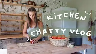 Kitchen Chatty Vlog... homemade pasta, canning, and learning new things!
