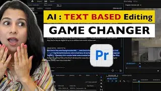 POWERFUL A.I. FEATURES | TEXT-BASED EDITING and MORE | Premiere Pro Beta | A GAME-CHANGER