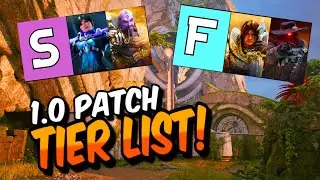 ZINX IS OP! DEKKER ON TOP! - Predecessor Patch 1.0 Tier List