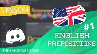 English Prepositions #1 - The Language Zone™