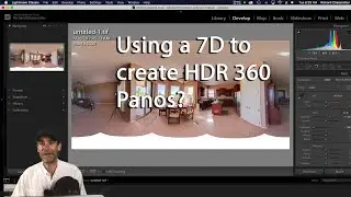 Using a Canon 7D to create a HDR 360 Pano with a Nodal Ninja 6 and PTGui