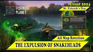St Patrick's Day | THE EXPULSION OF SNAKEHEADS | Fishing Planet Indonesia