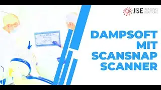 Dampsoft Zahnarzt Praxissoftware scannt mit SnapTwain und Ricoh ScanSnap Scannern