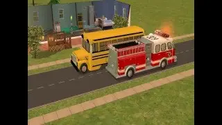 The Sims 2: Disaster in The Sims 2 caused by a 