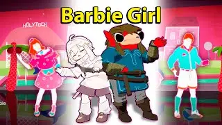 Just dance con Zilverk Bailamos Barbie Girl | GamsterGaming