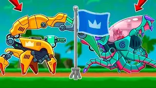 Legandary Tanks SCORPION and KRAKEN in Domination Event - Hills of Steel. Games Tanks