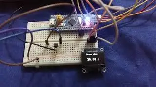 (Demo) DS18B20 Temperature Sensor with STM32 Blue Pill using STM32CubeIDE