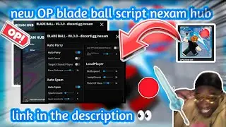 new OP blade ball script nexam hub • | link in the description 👀