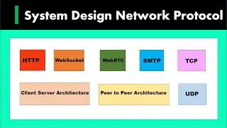 2 ) Different Network Protocols and Server Architectures  | System Design Basics