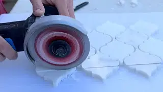 How To Cit Marble With An Angle Grinder