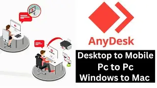 How to Download & Install Anydesk in Windows - Mac - Mobile | how to use anydesk