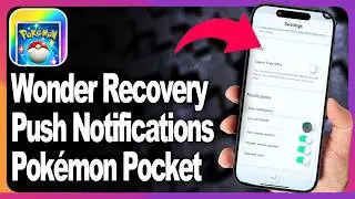 Pokémon TCG Pocket Push Notifications Wonder Stamina Recovery? - Step By Step